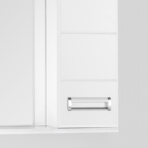 Зеркало-шкаф Style line Ирис 75 с подсветкой, белый (ЛС-00000020)