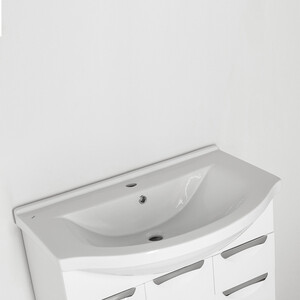 Тумба под раковину Style line Жасмин 80 белая (ЛС-00000038)