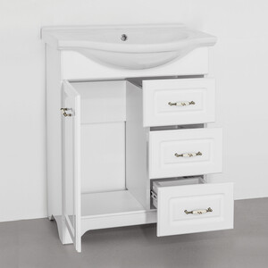 Тумба под раковину Style line Олеандр-2 Люкс 65 белая (ЛС-00000047)