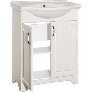 Тумба под раковину Style line Олеандр-2 Люкс 65 рельеф пастель (ЛС-00000199)