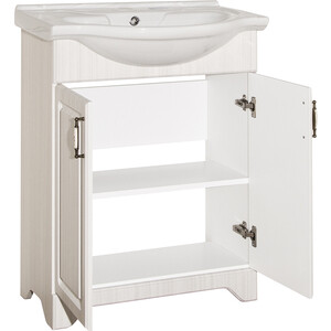 Тумба под раковину Style line Олеандр-2 Люкс 65 рельеф пастель (ЛС-00000199)