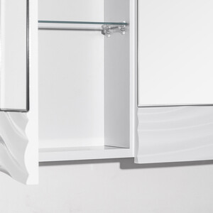 Зеркальный шкаф Style line Вероника 80 белый (ЛС-00000057)