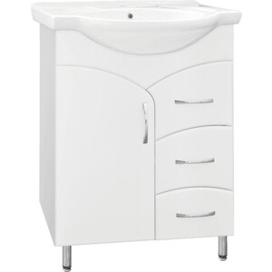 Тумба под раковину Style line Эко Стандарт №22 белая (ЛС-00000104)