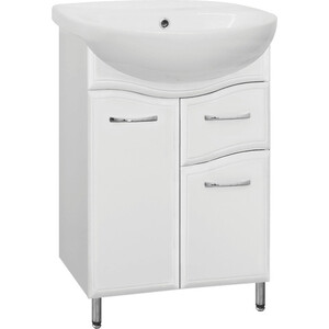 Тумба под раковину Style line Эко Волна №11 белая (ЛС-00000098)