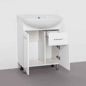 Тумба под раковину Style line Эко Стандарт №11 белая (ЛС-00000101)