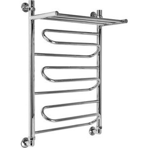 Полотенцесушитель водяной Ника Curve ЛЗ ВП 80х60 с полкой