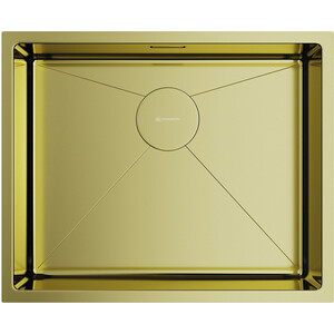 Кухонная мойка Omoikiri Taki 54-U/IF LG светлое золото (4973093)