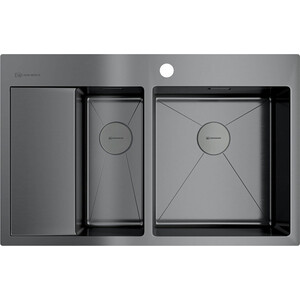 Omoikiri Akisame 78-2 GM-R вороненая сталь (4973102)
