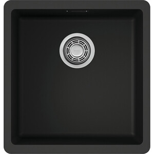 Кухонная мойка Omoikiri Kata 40-U BL 40x42 черная (4993396)