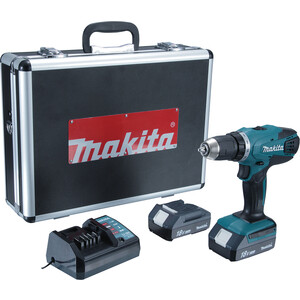 Аккумуляторная дрель-шуруповерт Makita DF457DWE