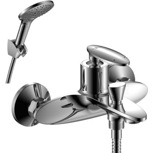 Смеситель для ванны Rossinka Silvermix с душем, хром (RS30-31)