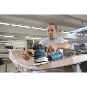 Эксцентриковая шлифмашина Bosch GEX 125-150 AVE L-Boxx (0.601.37B.101)