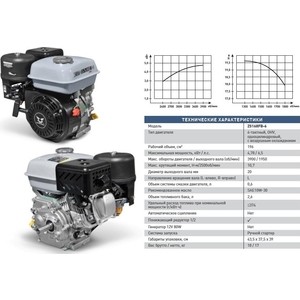 Двигатель бензиновый ZONGSHEN ZS168FB-6