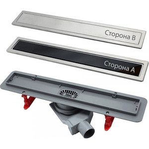 Душевой лоток Pestan Confluo Premium Black Glass Line 550 мм (13000292)