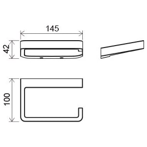 Держатель туалетной бумаги Ravak 10 хром (X07P329)