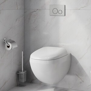 Унитаз подвесной (чаша) Am.Pm Sensation FlashClean безободковый (C301700WH)