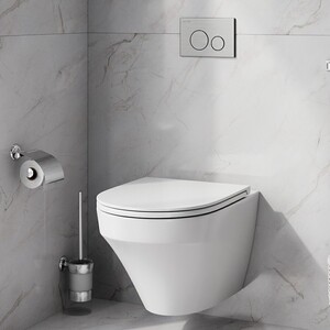 Унитаз подвесной (чаша) Am.Pm Inspire FlashClean безободковый (C501700WH)