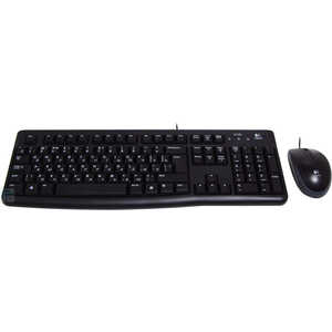 Комплект Logitech MK120 Black USB (920-002561)
