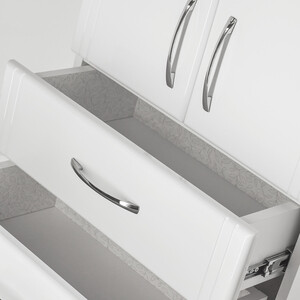 Шкаф Style line Эко 48 белый (ЛС-00000379)