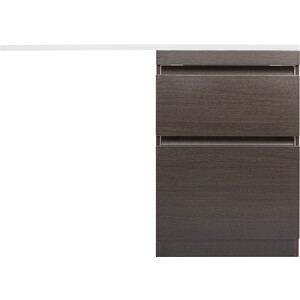 Тумба под раковину Style line Даллас Люкс 58 (120) напольная, под стиральную машину, венге (CC-00000424)