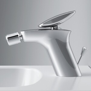 Смеситель для биде Am.Pm Spirit 2.0 с донным клапаном, хром (F70A83100)