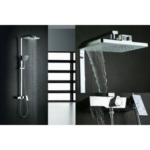 Душевая система Lemark Tropic со смесителем, хром (LM7005C)