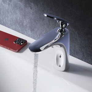 Смеситель для раковины Am.Pm Sensation с донным клапаном, хром (F3082164)