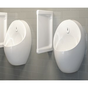 Писсуар Vitra Arkitekt встроенный сенсорный смыв, питание от сети (5999B003-5556)