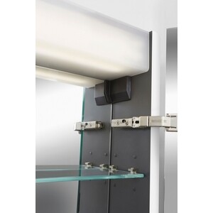 Зеркальный шкаф Am.Pm Sensation 80 правый, с подсветкой, белый глянец (M30MCR0801WG)