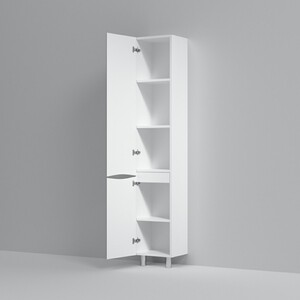 Пенал Am.Pm Like 35 левый, белый глянец (M80CSL0356WG)