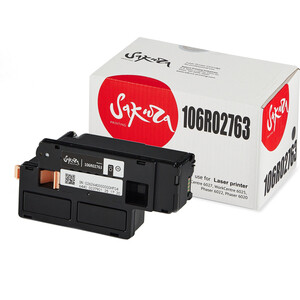 Картридж Sakura 106R02763 черный, 2000 стр.