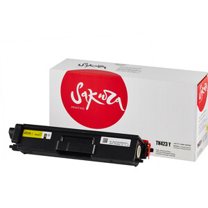 Картридж Sakura TN423Y желтый, 4000 стр.