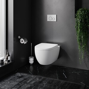 Сиденье-микролифт Am.Pm Awe быстросъемное (C117852WH)