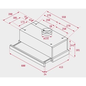 Вытяжка встраиваемая Teka TL 6310 STAINLESS STEEL