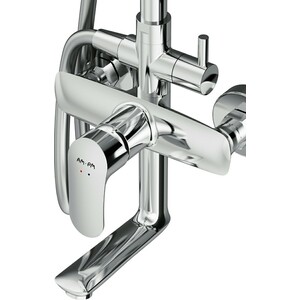 Душевая система Am.Pm Like со смесителем, хром (F0780964)