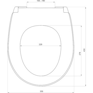 Сиденье для унитаза Jika Vega с микролифтом (8.9153.5.300.063)