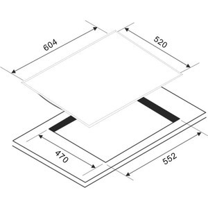 Газовая варочная панель Zigmund & Shtain MN 114.61 W