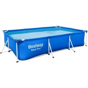 Каркасный бассейн Bestway 56411 BW Steel Pro 300х201х66см 3300л фил-насос 1249лч 17285₽