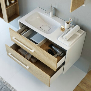 Раковина мебельная Aqwella Malaga 90 L (Mal.09.04.D-L)