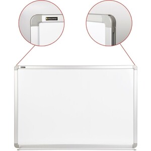 Доска магнитно-маркерная BRAUBERG Premium 60x90 см алюминиевая рамка 231714