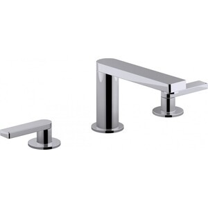 Смеситель для раковины Jacob Delafon Composed на 3 отверстия, с донным клапаном, хром (E73060-4-CP)