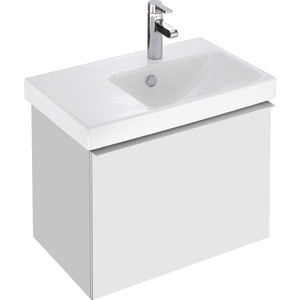 Тумба с раковиной Jacob Delafon Odeon Up 65 белый (EB886-N18, E4757-00)