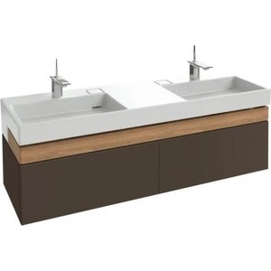 Мебель для ванной Jacob Delafon Terrace 150 ледяной коричневый
