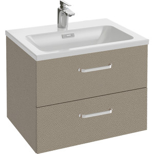 Тумба под раковину Jacob Delafon Vox 60 серая кожа (EB2080-R1-N29)