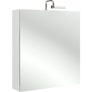 Зеркальный шкаф Jacob Delafon 60x65 см, петли слева, белый (EB791GRU-N18)