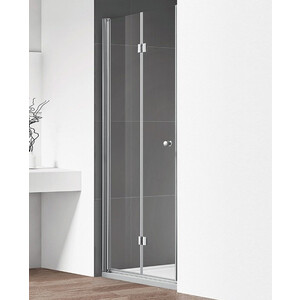 Душевая дверь Cezares Eco BS-12 90x190 прозрачная, хром (ECO-O-BS-12-90-C-Cr)