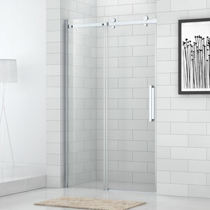 Душевая дверь Cezares Stylus-M BF-1 120x195 прозрачная, хром (STYLUS-O-M-BF-1-120-C-Cr)