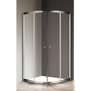 Душевой уголок Cezares Giubileo R-2 80x80 прозрачный, бронза (GIUBILEO-R-2-80-SCORREVOLE-C-Br)