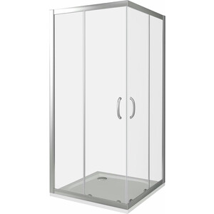 Душевой уголок Good Door Infinity CR-80-C-CH 80х80 прозрачный, хром (ИН00014)