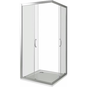 Душевой уголок Good Door Infinity CR-80-C-CH 80х80 прозрачный, хром (ИН00014)